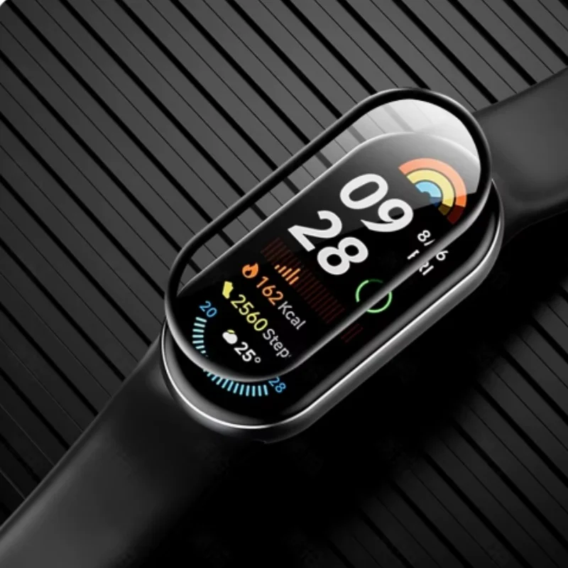 1-3 pezzi pellicola proteggi schermo per Xaomi Mi Band 9 3D copertura completa anti-graffio pellicola protettiva morbida in TPU per Xaomi Mi Band 9