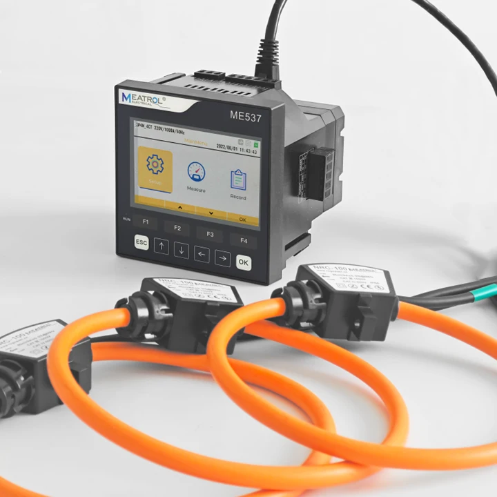 Electric Energy Monitoring Power Quality Ana lyzer ME537 Three Phase Power Quality Tester Energy