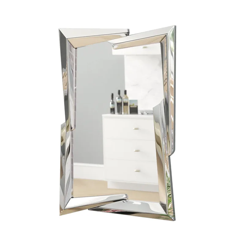 

Bathroom mirror, light luxury bathroom, bathroom mirror, wall entrance decoration