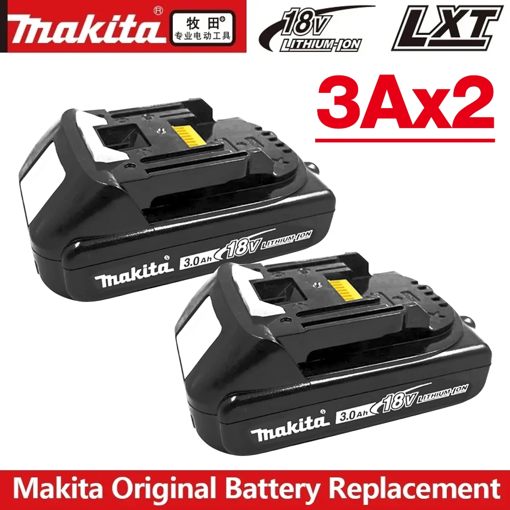 100% originele 18V Makita 6Ah Makita batterij BL1840 BL1830B BL1850B BL1850 BL1860 BL1815 vervangende lithiumbatterij