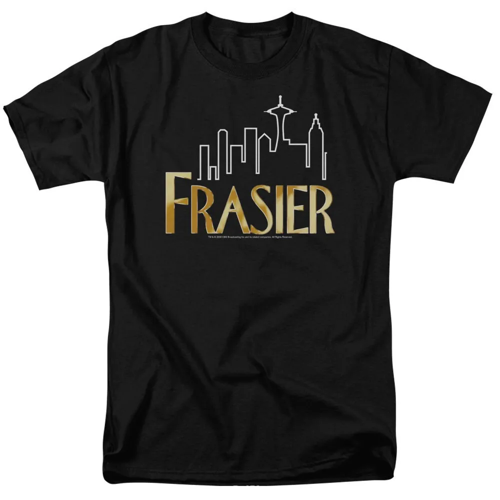 

Frasier Logo Black AdulT T Shirt
