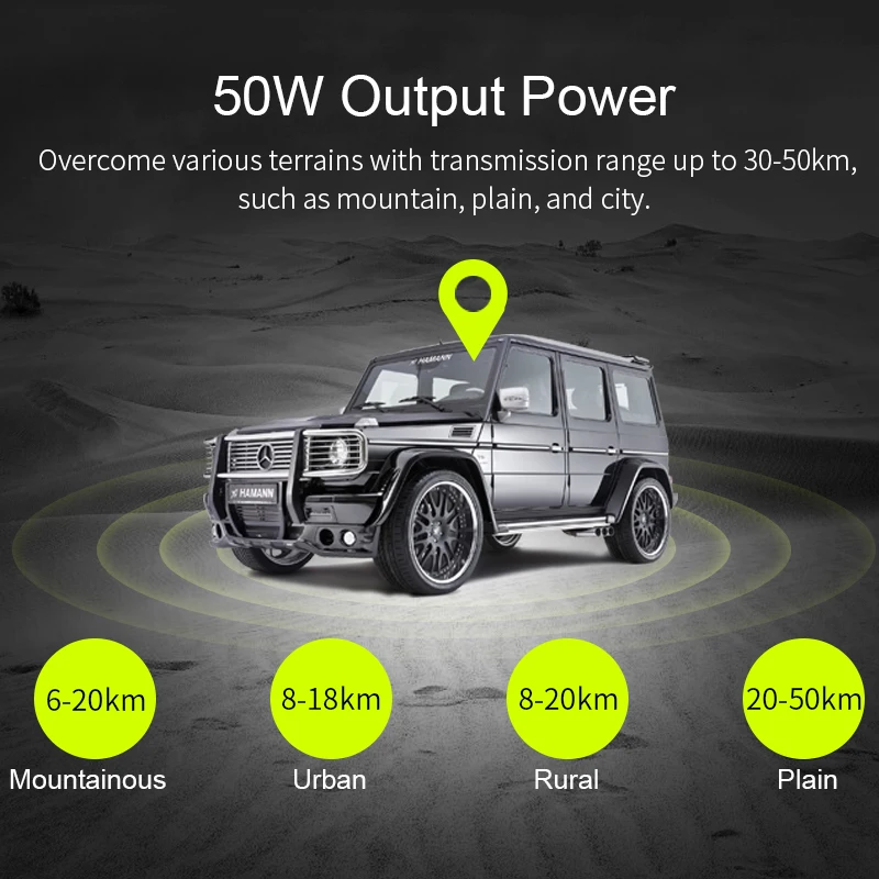 ZASTONE D9000 سبليت نوع سيارة لاسلكي تخاطب 50 واط UHF VHF ثنائي النطاق محطة راديو المحمول هام سيارة صغيرة لاسلكي FM