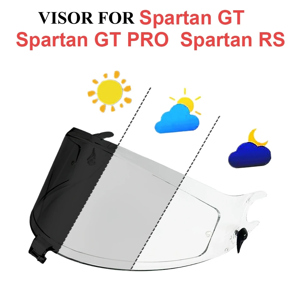 Helmet Visor Lens for SHARK SPARTAN GT/ GT PRO / SPARTAN RS Motorcycle Helmets Shield Glass Viewfinder Screen Mica Accessories image 3