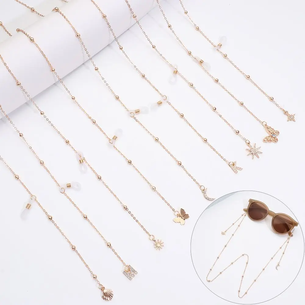 

Fashion Metal Anti-lost Reading Glasses Cords Sunglasses Lanyards Eyeglasses Strap Glasses Chains