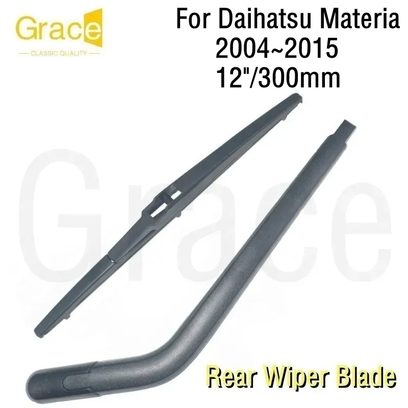 

Для Daihatsu Materia задняя щетка стеклоочистителя 12 "/300 мм, резина для ветрового стекла автомобиля 2004 2005 2006 2007 2008 2009 2010 2011 2012 2015