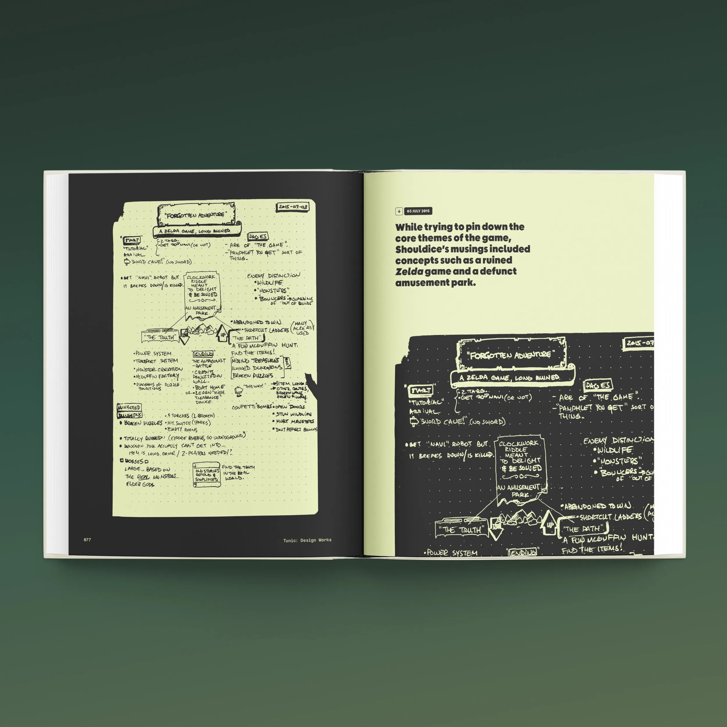 “Tunnic: Legends of Chuniqa” Official Art Book - Limited Edition English Version | Art & Concept Collection