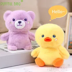 Electric cute interactive fun duck bear mouse animal recording talking electric plush doll toy Christmas gift doll vd91