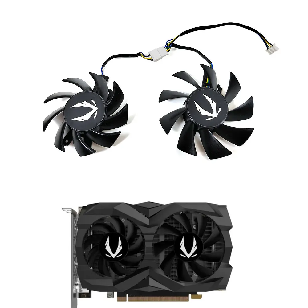 

New GA72S2U GA82S2H 0.32A 4Pin Cooling FAN For ZOTAC GAMING GeForce GTX 1660 SUPER 1660Ti Twin Fan