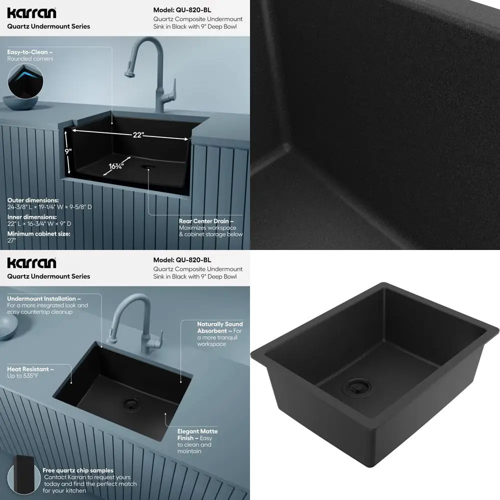 QU-820 Undermount 2…