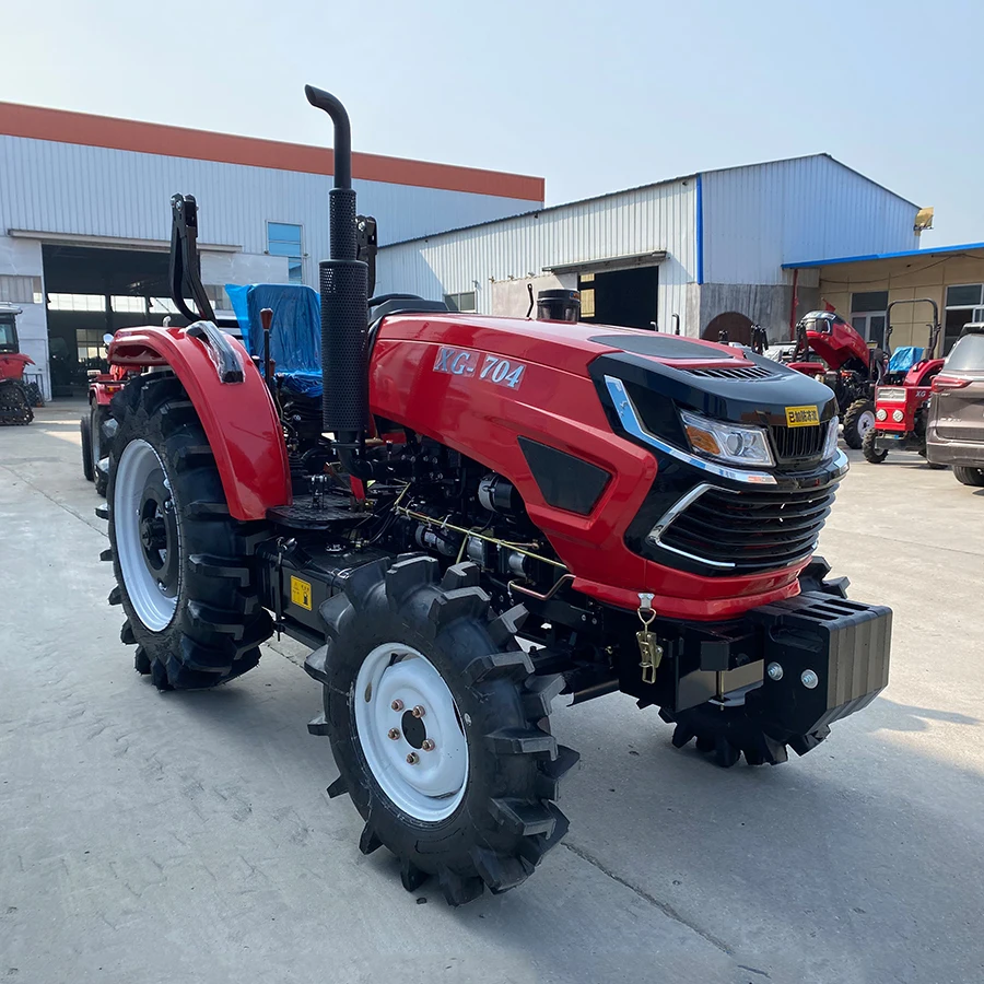 Ce Approved Chinese Brand 50hp 90hp 100hp 120hp 4wd Mini Farm Tractor Front End Loader Backhoe Digger Tractor Cabin