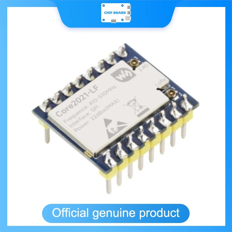 Waveshare Core2021 LoRa Module, LR2021 Transceiver, Dual Band Sub-GHz 2.4GHz Low Power IoT Board