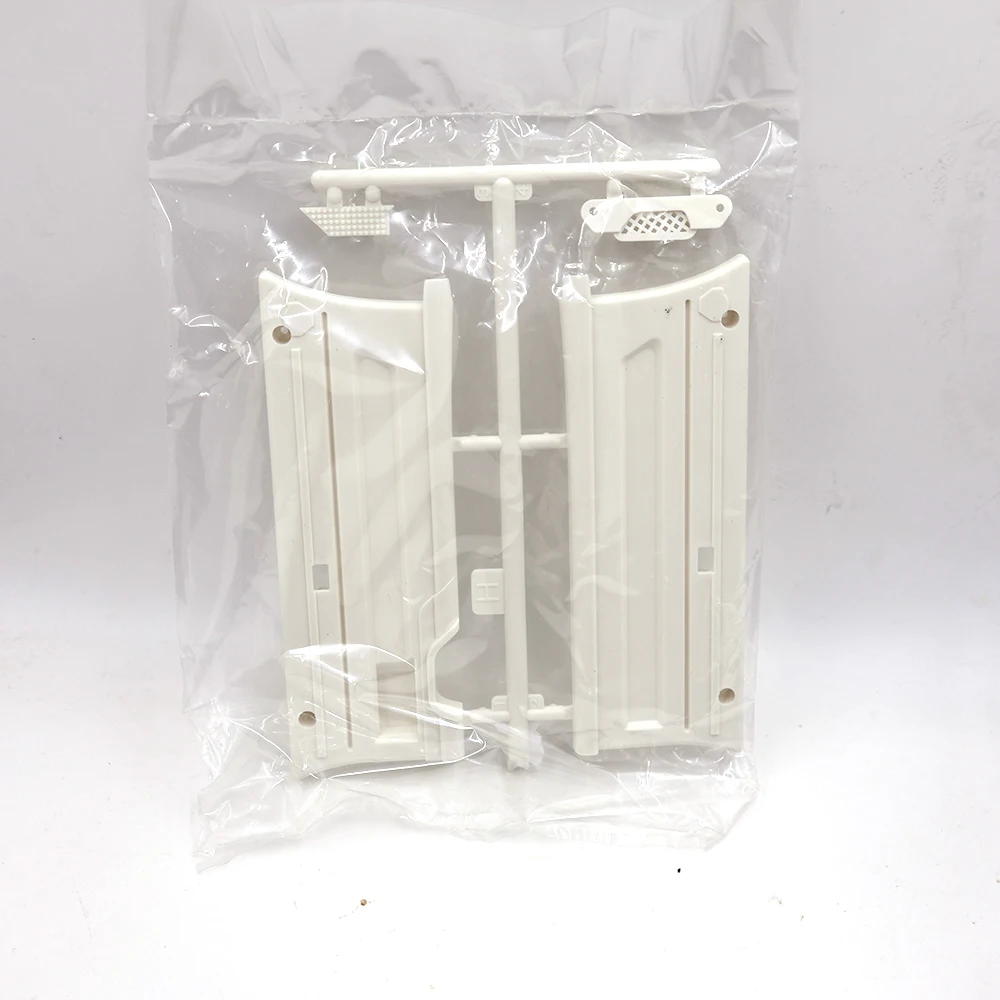 Plastic 3/2 axle skirt board car shell fender accessories for 1/14 Tamiya RC Truck Trailer Tipper Scania R620 R470 R730 Car Part