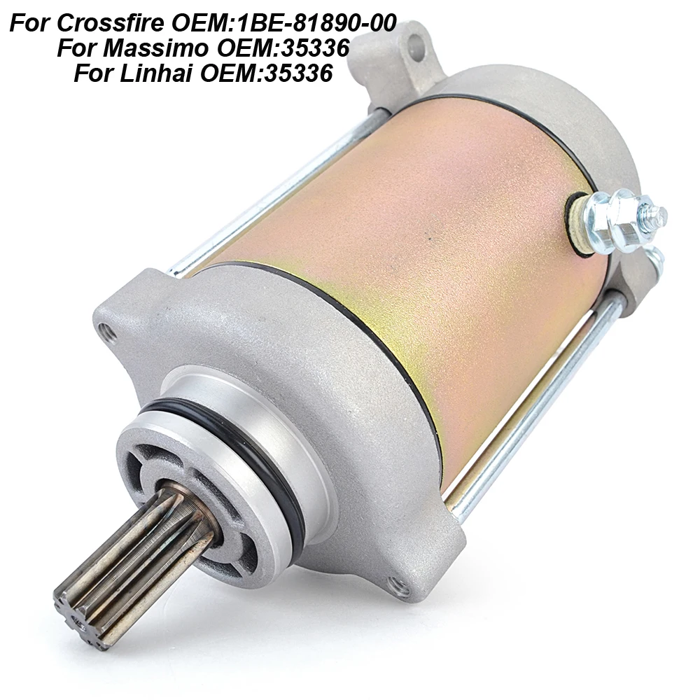 

Motorcycle Starter Motor For Crossfire ATV Rubicon 500 For Massimo ATV MSA 550 UTV T-BOSS 550X 550F 560 For Linhai ATV M550 EFI