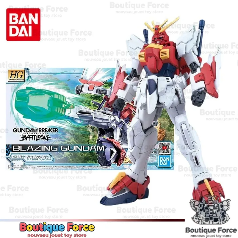 

Bandai Gundam Blazing Gundam Model Kit HG 1/144 Gunpla Anime Figure Toy Official Licensed Collectible Building Kit for Adults