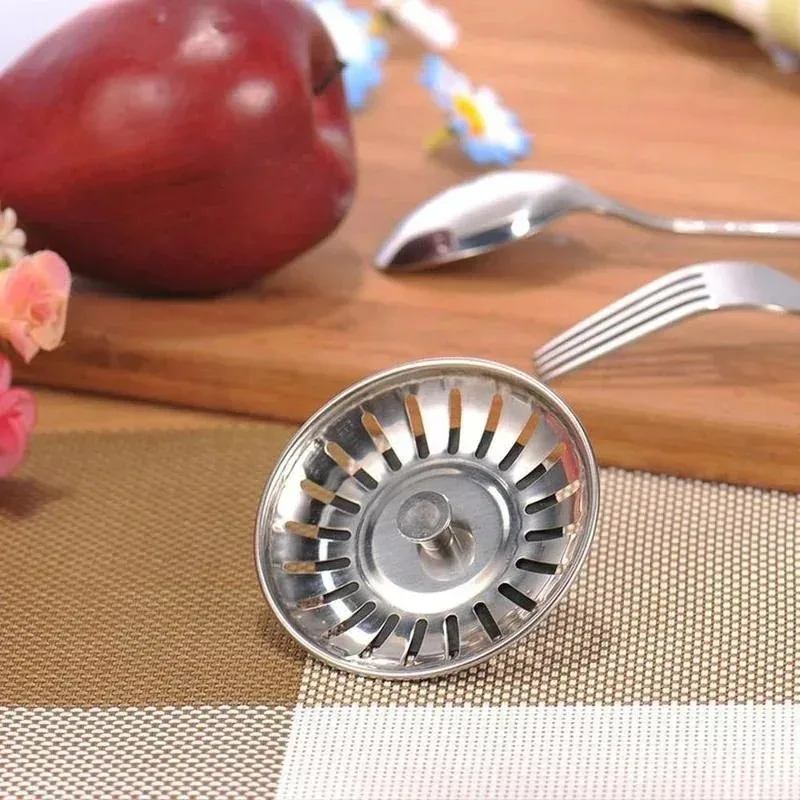 1pcs Kitchen Sink Strainer Stopper Waste Plug Sink Filter Filtre Sink Strainer Filter Floor Drain Kitchen Tools image 3