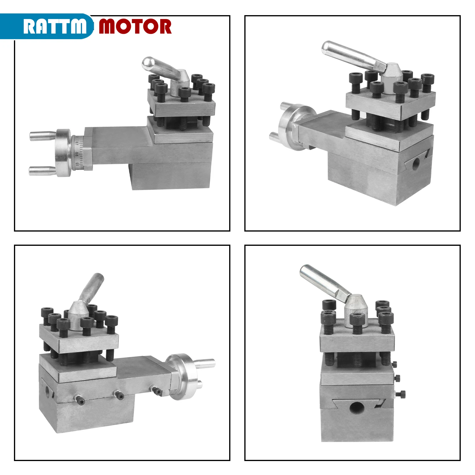 Quickly Change Mini Lathe Tool Holder Set Kit For CD210V WM210V Machine Part Accessories