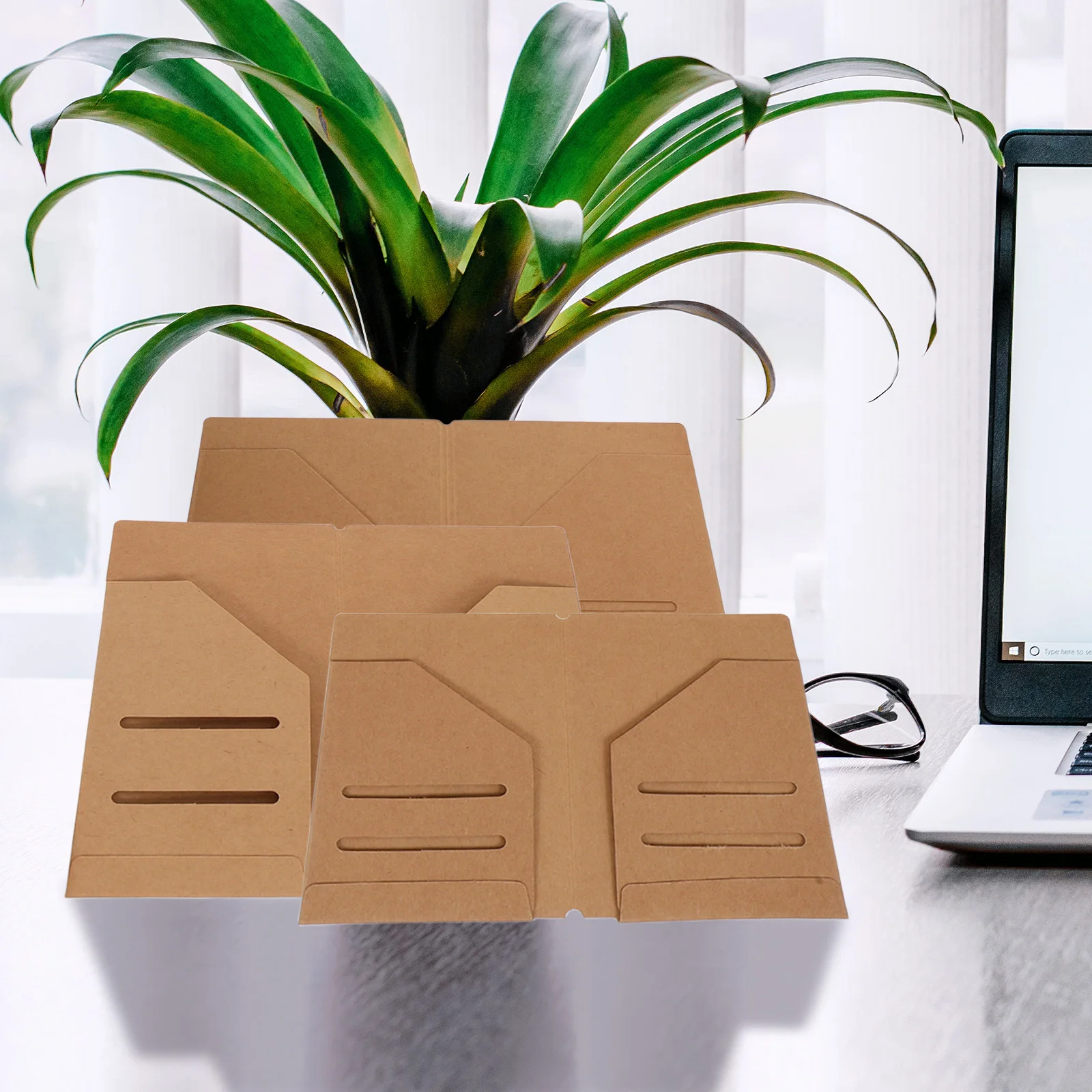 

3 шт., органайзер для квитанций из крафт-бумаги, чехол на молнии, держатель для карт, папка для хранения документов, дорожные билеты, кредитные карты