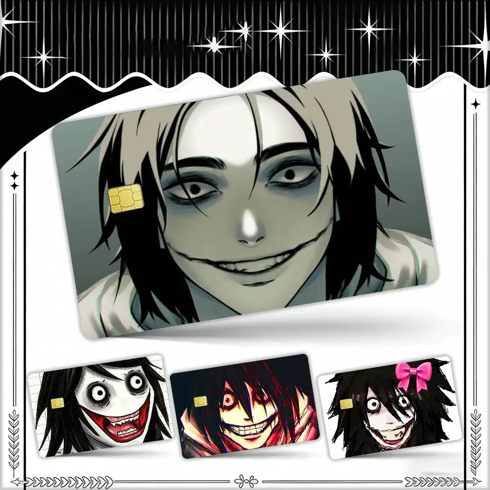 

U-Urban Killer Jeff Waterproof Film Skin Cover Credit Card Stickers Debit Front Bank Bus Pass