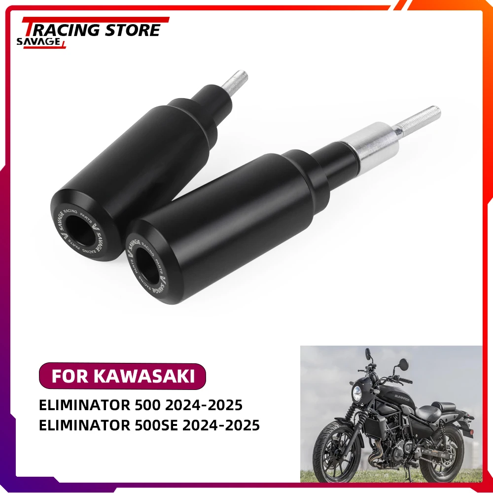 

Frame Sliders Anti Crash Pad Protector For Kawasaki Eliminator 500 /SE 500SE 2024-2025 Falling Protection Motorcycle Accessories
