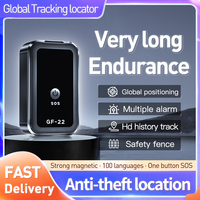 GF-22 Mini GPS Tracker Personal Kids Vehicle Car Real Time Smart Tracking Magnet Adsorption Locator Pet Car Motorcycle Anti-lost