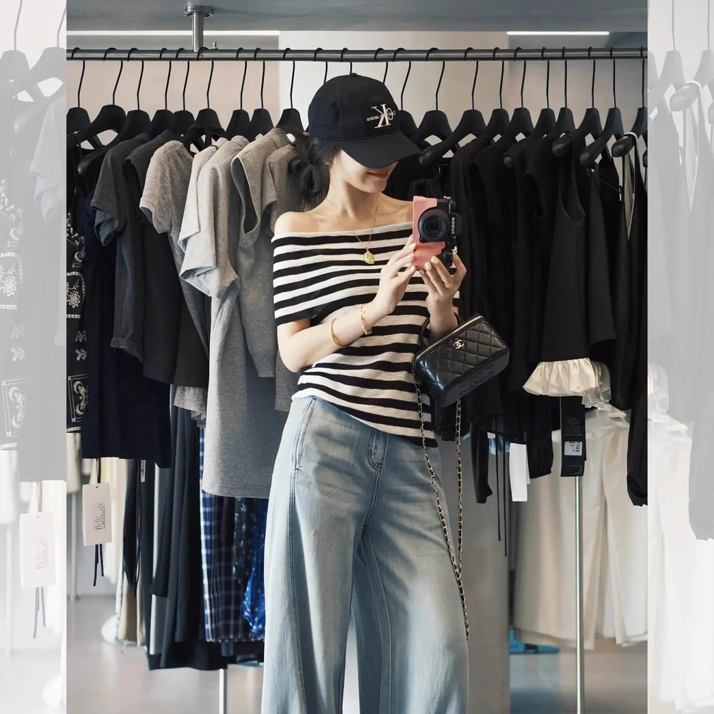 

Off Shoulder T-Shirt Short Womens Summer Japanese Cottagecore Round Neck Irregular Print Gothic Club Sporty Hotgirl Cool Design