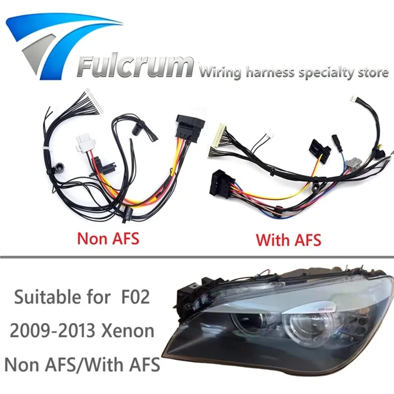 

Подходит для BMW 7 серии F02 2009-2013, ксеноновый жгут проводов фар, внутренняя вилка жгута проводов, не AFS и с AFS