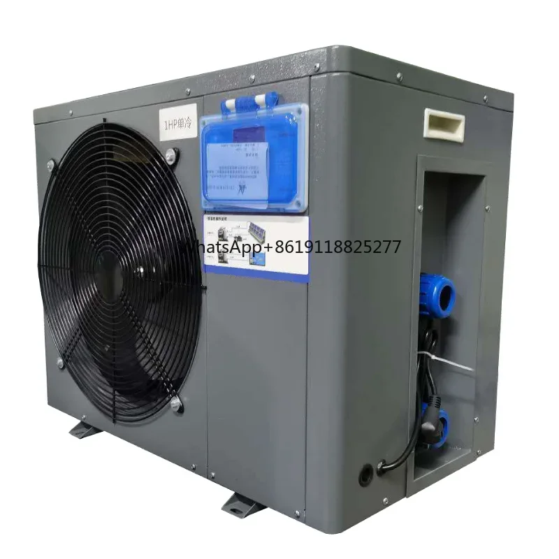 2023 desain baru 1/2 HP langsung produsen Unit pendingin instan terapi mandi es pendingin air hidroponik