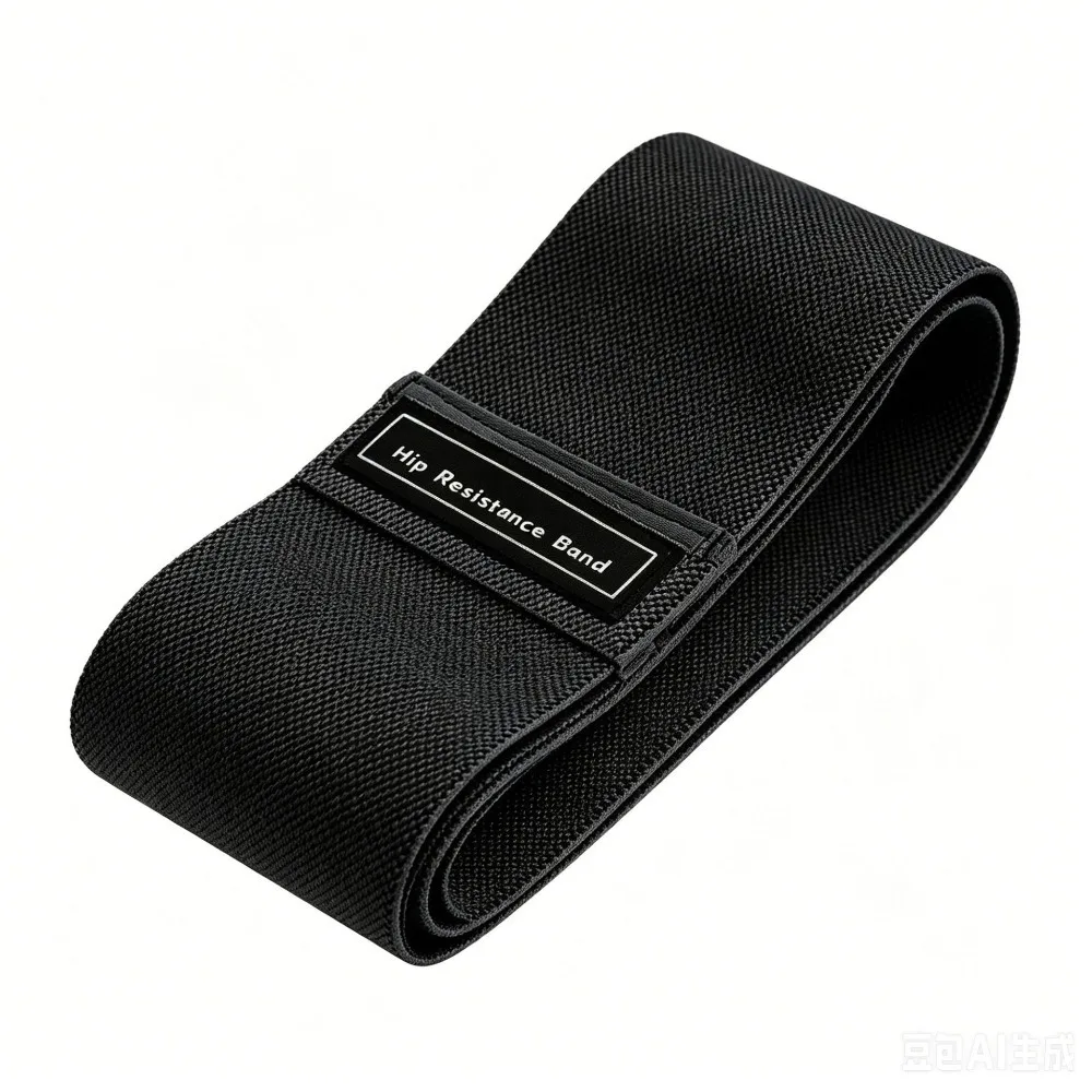 Polyester Resistance Band Anti Rolling High Elasticity Yoga Band Stretch Resistant Thickened Design Exercise Band Home Workout