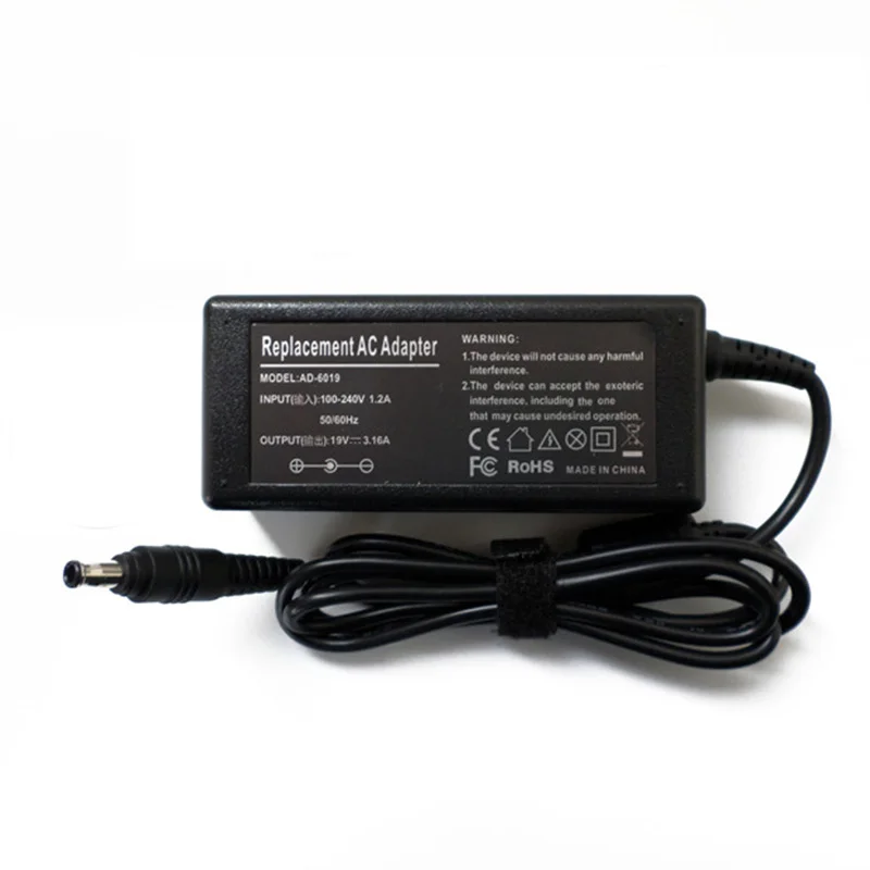 19V 3,16 A 5.5*3,0mm Ladegerät AC Laptop Adapter versorgung Für samsung R429 R428 R540 R510 R522 r530 Serie