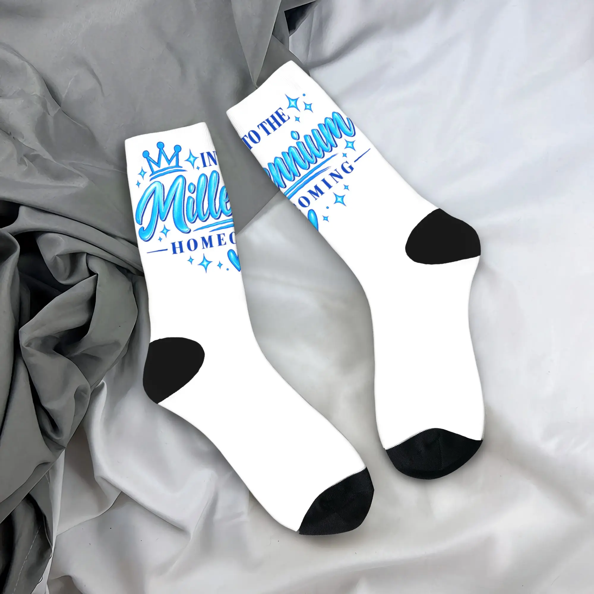 Backstreets Boy  Stockings World Tour 2026 Casual Socks Adults Men Warm Soft Socks Winter Outdoor Graphic Non Skid Socks