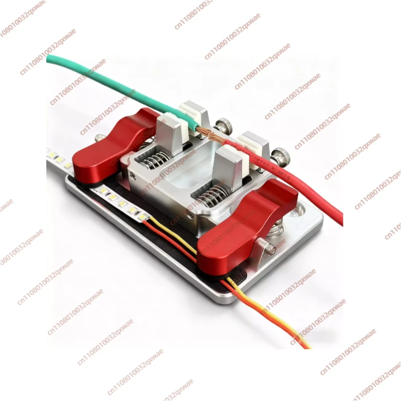 For LED PCB Circuit Board Repair，Multi-Function Helping Hands Soldering Station – Heat-Resistant Clamp with Alligator Clips
