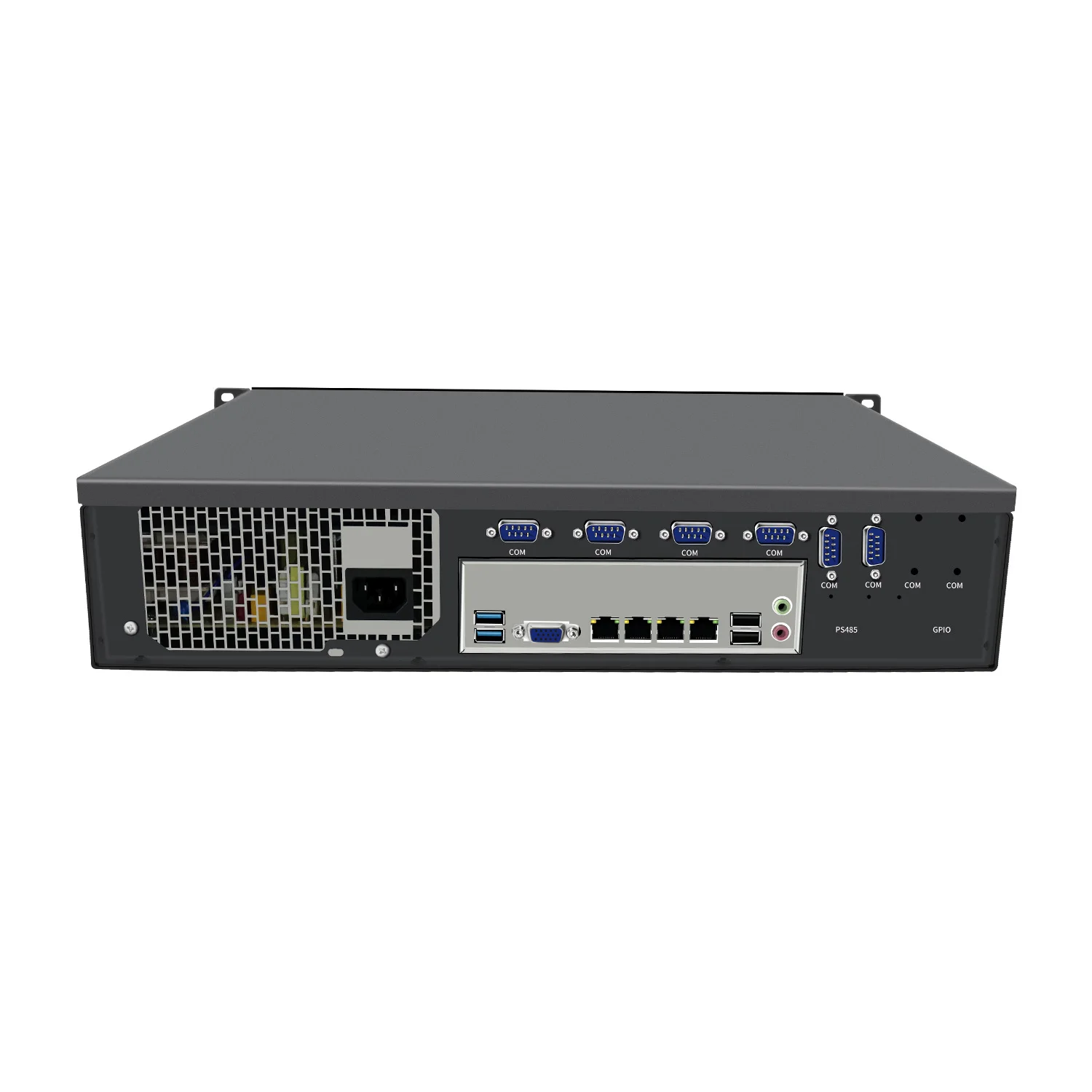 BKHD 2U Router For Xeon E5-2695V4 2650V4 18 Cores 4*2.5G Support ECC Memory 6*Ram Raid 2*M2 SFP+ Expansion For Linux Win 10 11