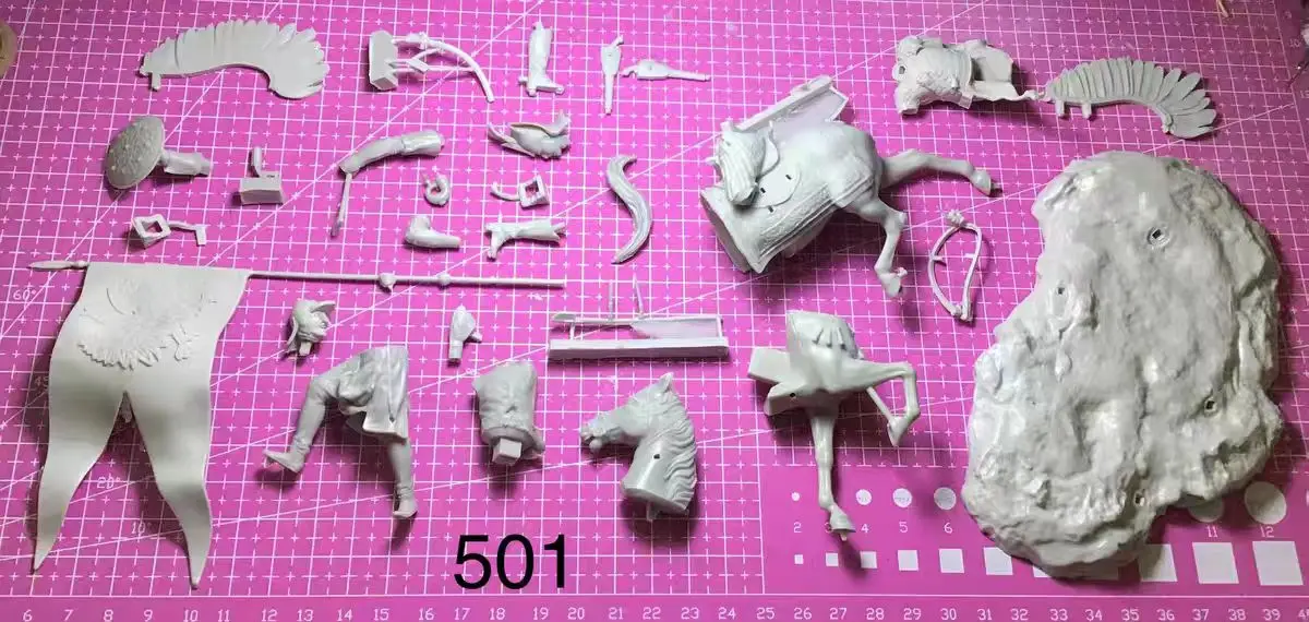 1/24  Resin Model Figure GK , Unassembled and unpainted kit