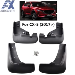 Set Car Mud Flaps For Mazda CX-5 CX5 2nd Gen KF 2017 2018 2021 Front Rear Mudflaps Splash Guards Mudguards Car Accessories