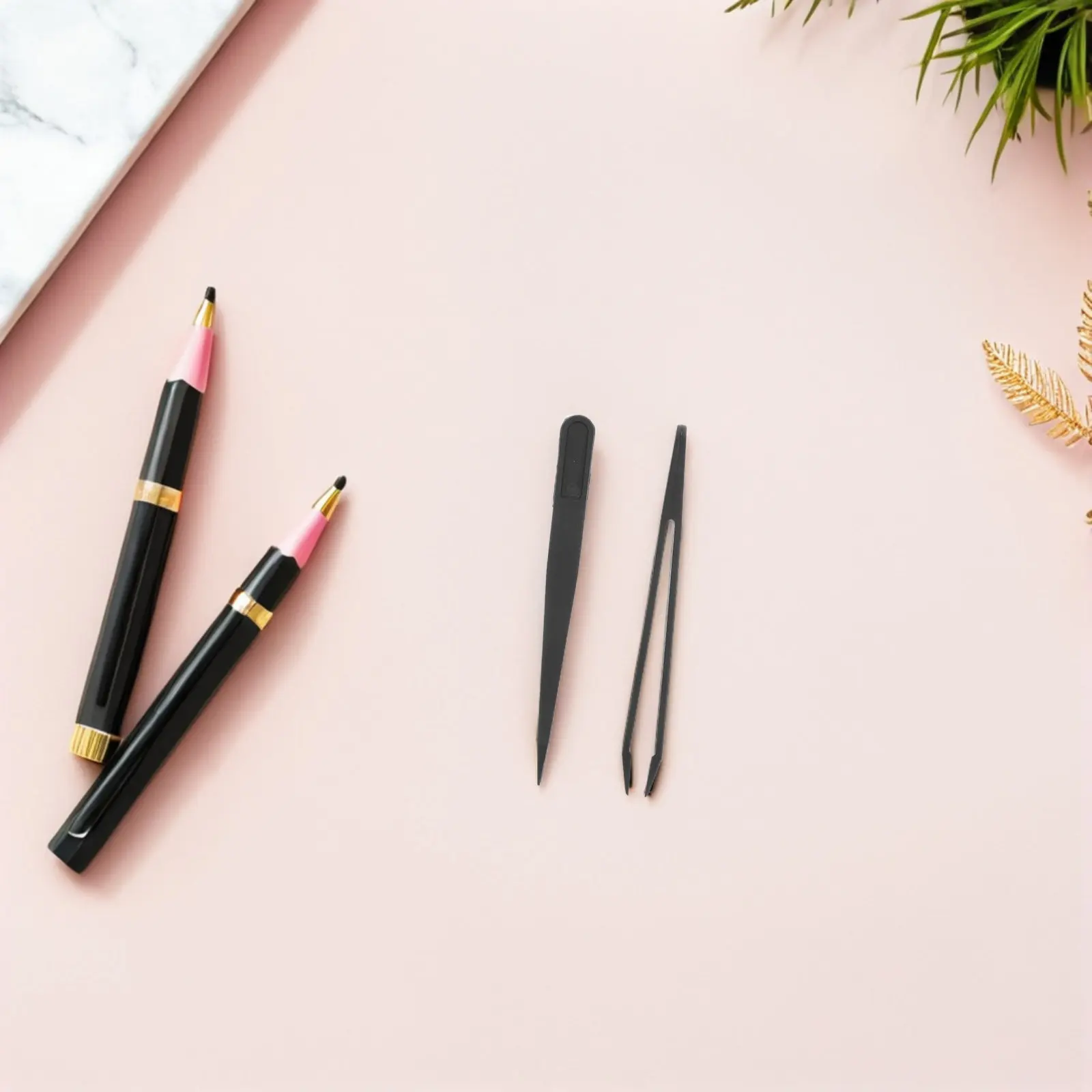 

20Pcs Plastic Tweezers Kids Straight Pointed Tip Beads Tweezers Jewelry DIY Crafts Children Craft Tool Mini Jewelry Tweezer