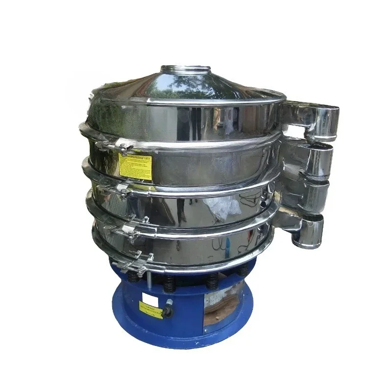 Food Industry Electric Vibrating Screen Sifter Machine For Corn Flour Powder Rotary Vibro Sieve Sifter