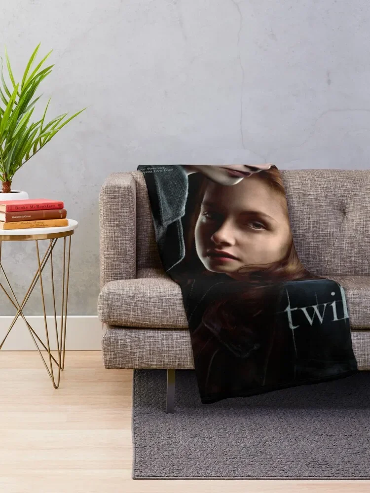 Twilight Throw Blanket Personalized Gift for sofa Soft Plush Plaid Blankets