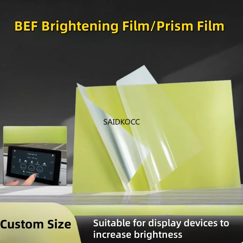 SAIDKOCC Prism Brightness Enhancement Film Composite BEF5 LCD Brightening Film