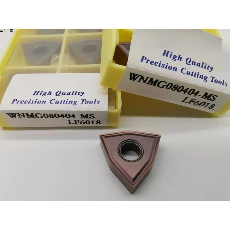 10pcs Original Carbide Inserts WNMG080408 WNMG080404 MS WNMG080408-MS WNMG080404-MS LF6018 LF6118