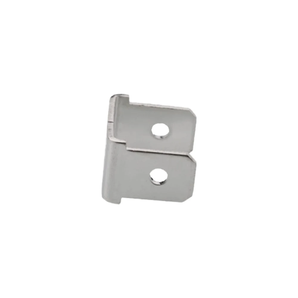 100 PCS 6.3mm Double-Ended Insert Connectorsfor Capacitors PCB Board 250-Type Double-Sided Connections Terminals