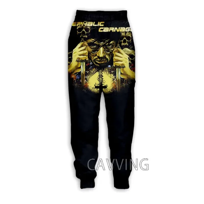 

New Fashion CEPHALIC CARNAGE Rock 3D Printed Casual Pants Sports Sweatpants Straight Pants Sweatpants Jogging Pants Trousers