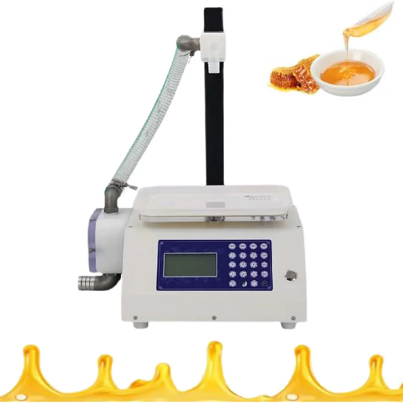 

Honey Filling Machine Automatic CNC Weighing And Quantitative Filling Machine Paste Viscous Fluid Filler Honey Tahini Paste