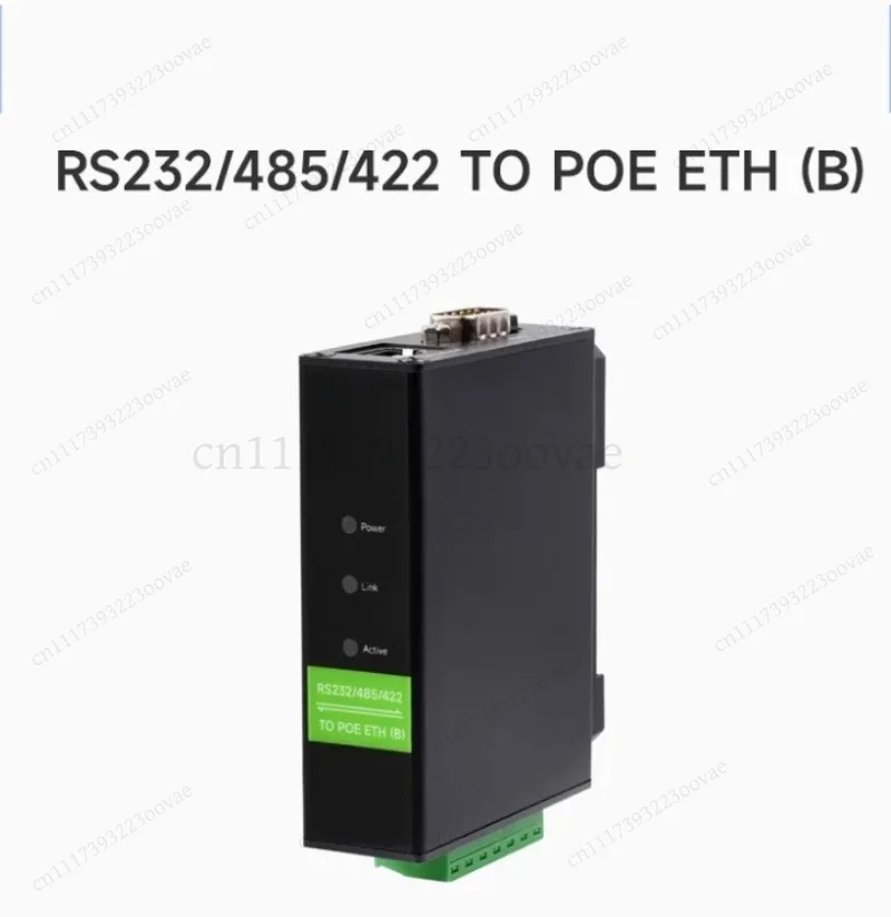 df RS485‑232‑422 To TCP/IP Serial Converter Modbus MQTT JSON Server Optional POE Spare Part