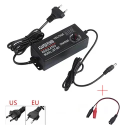 Alimentatore regolabile 3V 5V 6V 9V 12V 15V 24V 36V 1A 2A 5A 10A caricabatterie adattatore universale 110V 220V a 12V Volt