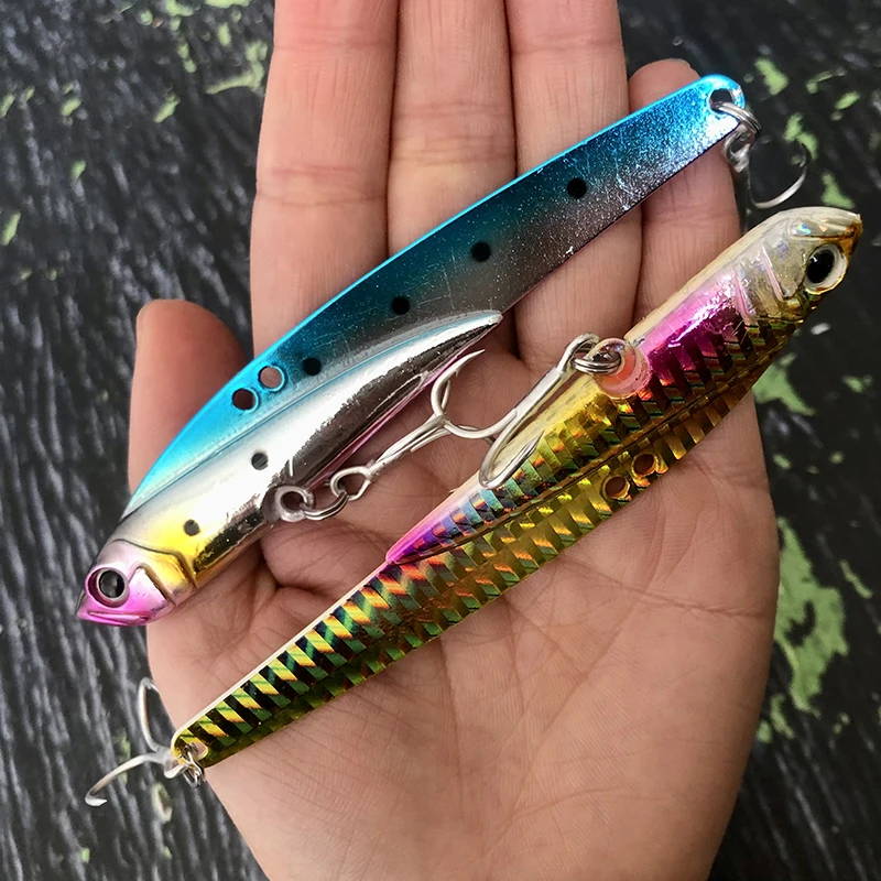 Señuelo VIB metálico hundente Ratlin para lubina y swimbait - imagen 5