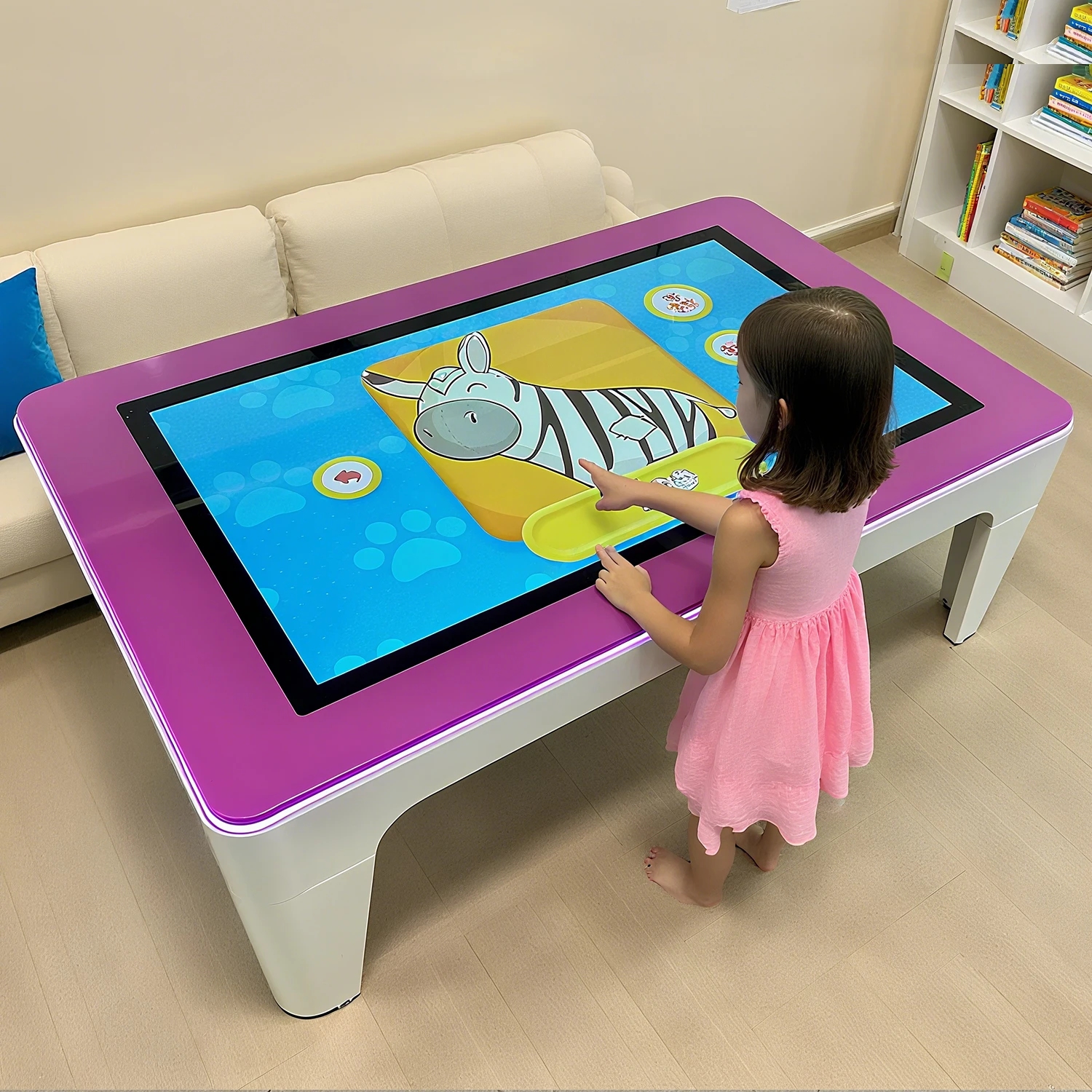 

Factory Price 32" 43" 55 Inch Touch Screen Android Games Table Waterproof Interactive Smart Education for Kids Shopping Malls