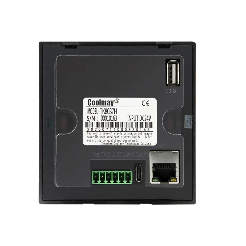 Coolmay Source Factory Economic Mini Color Touch Screen HMI Monitor 320*240 supports Modbus TCP for automation control system