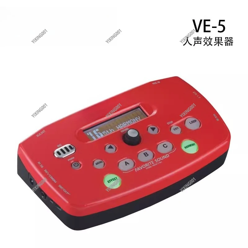Vocal Harmony Processor Pedal Acoustic Guitar Vocal Effect Stompbox Portable Multi‑Effects Unit for Live Performance
