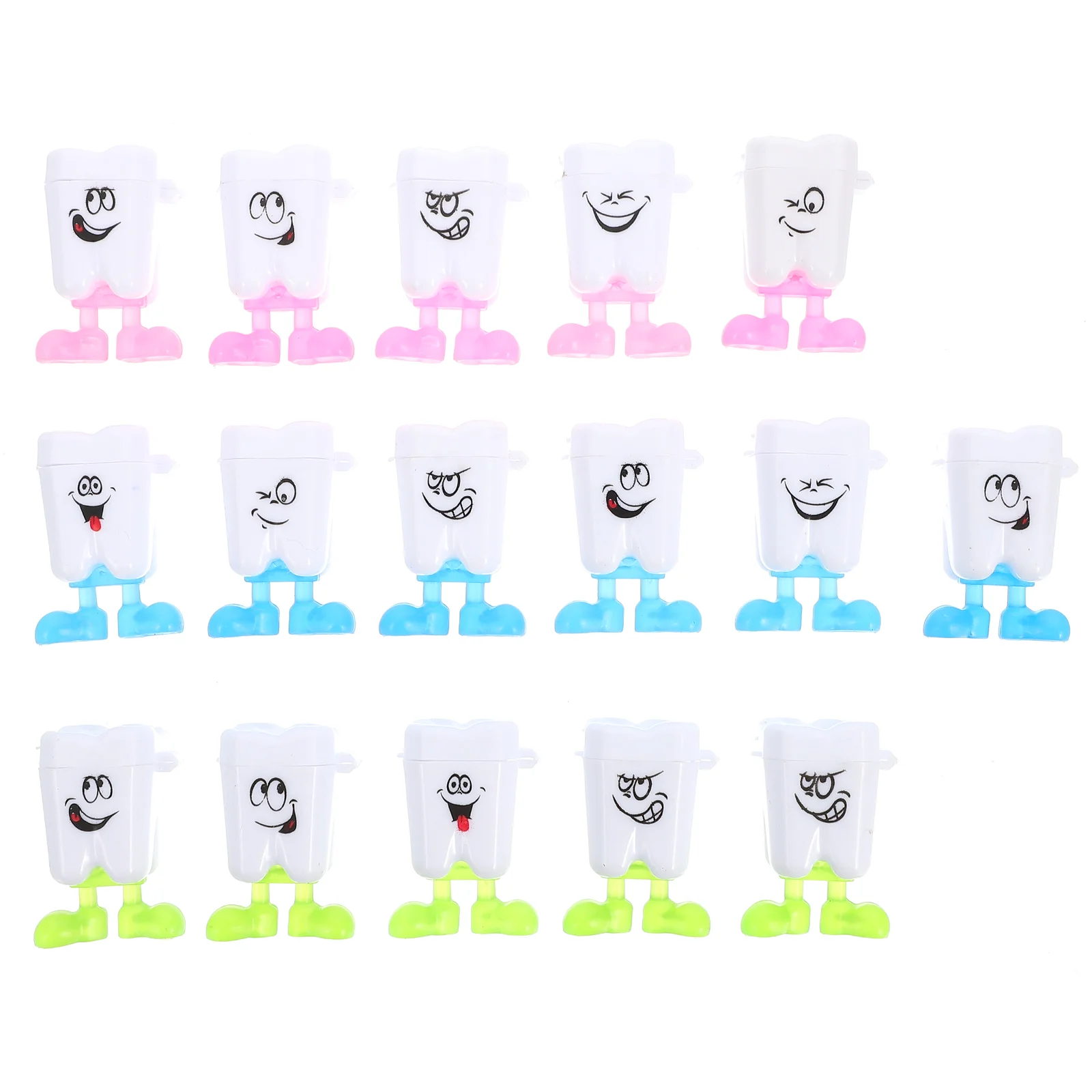 

50 Pcs Tooth Box Keepsake Boxes for Kids Teeth Storage Container Baby Case Organizer Holder