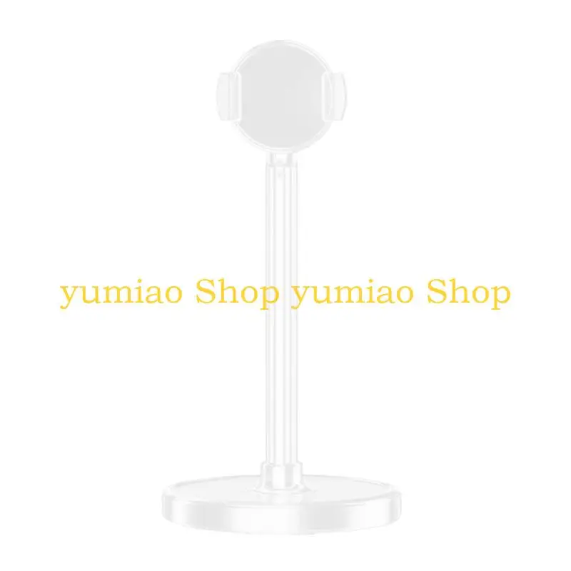 587B Professional Rotating Phone Stand For Content Creators Extendable Aluminum Arm With Nonslip Base And Height Adjustment